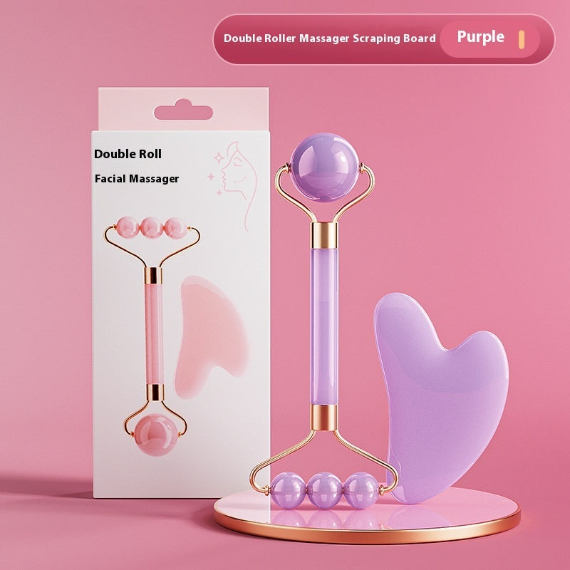 Facial Eye Scraping Massage Jade Roller-zoom-