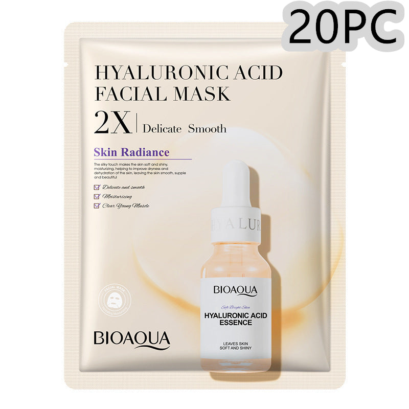 Collagen Face Mask Moisturizing Firming Face Sheet Mask Hyaluronic Acid Facial Masks Beauty Skin Care Gel Skin Care-zoom-