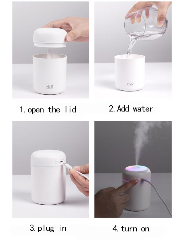 Ultrasonic aromatherapy essential oil diffuser-zoom-