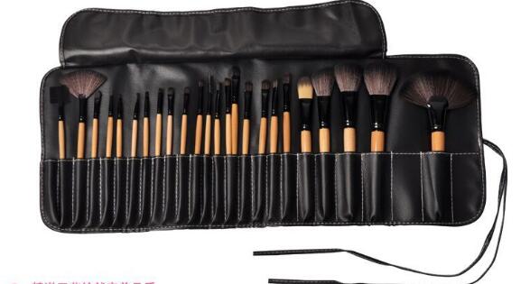 Gift Bag Of 24 Pcs Makeup Brush Sets Professional Cosmetics Brushes Eyebrow Powder Foundation Shadows Pinceaux Make Up Tools-zoom-
