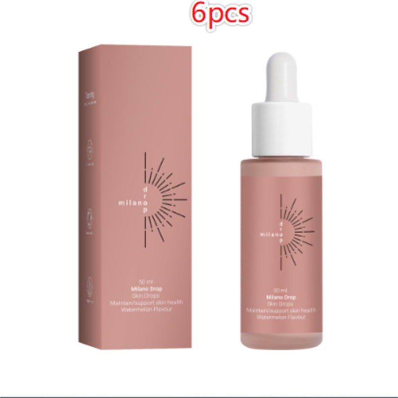 Tanning Face Serum Face Body Tanning Bed Outdoor Fine Line Repair Skin Serum Dark Bronzer Self Tanning Serum Drops-zoom-