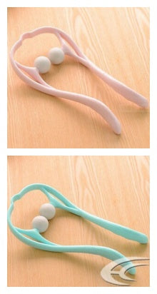 Plastic Pressure Point Therapy Neck Massageador Massagem Relieve Hand Roller Neck Massager For Neck Shoulder Trigger Point-zoom-