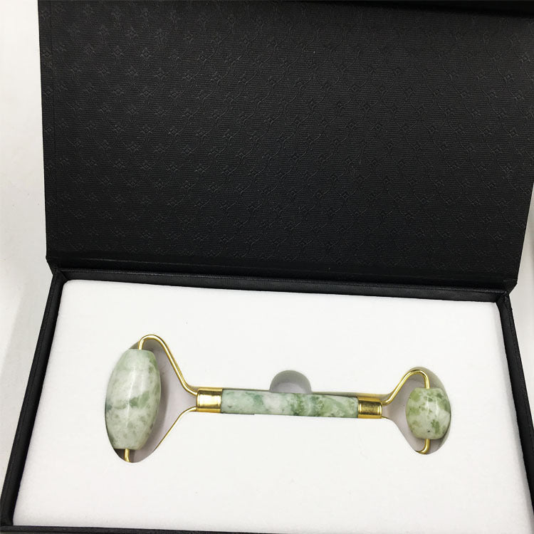Jade Beauty Device Roller Xiuyu Double-headed Facial Massage Stick Jade Roller-zoom-