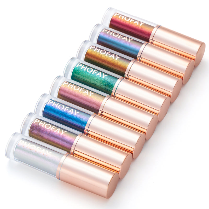 PHOFAY Liquid Glitter Eyeliner Set-zoom-