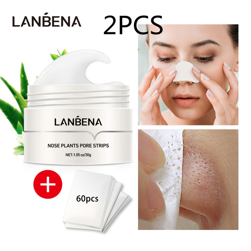 Blackhead Nasal Membrane Sucking Blackhead Tearing To Remove Acne-zoom-