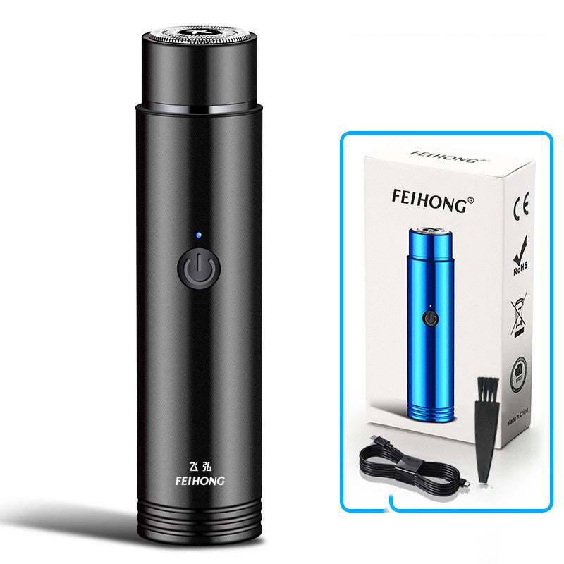 Mini Electric Shaver Portable Car Rechargeable Shaver-zoom-