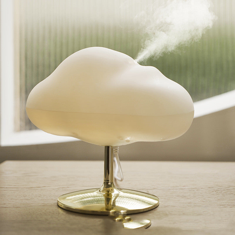 Cloud-Shaped Colorful Atmosphere Light Humidifier Household Silent Bedroom Pregnant Women And Babies Can Use Aroma Diffuser-zoom-