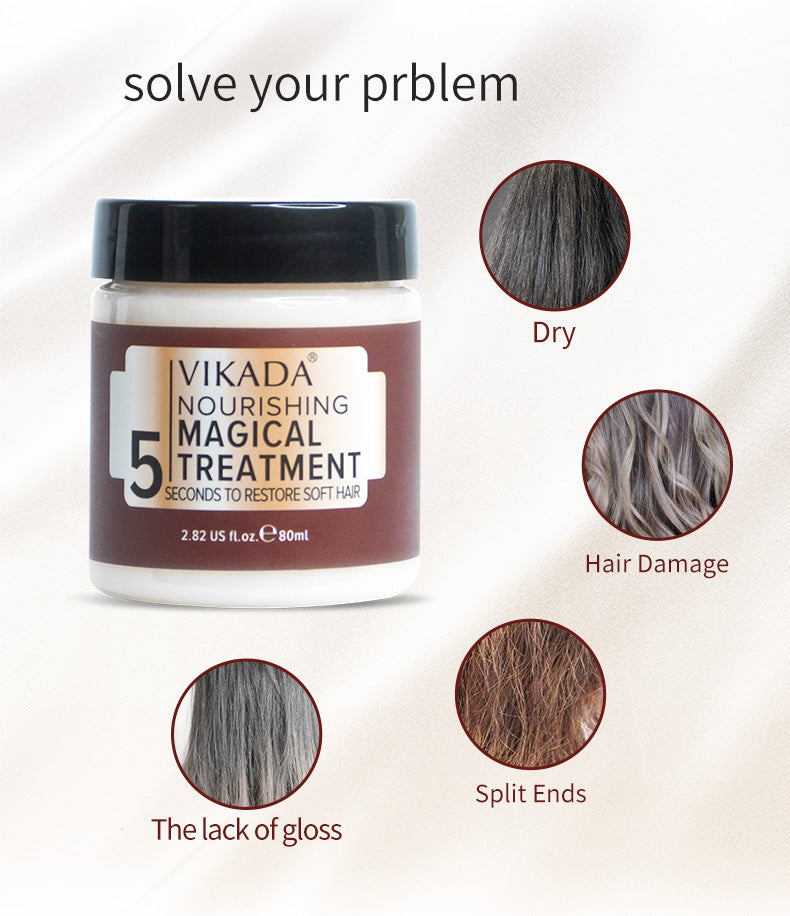 Deep Moisturizing Hair Mask Soft Hair Conditioner Hair Care-zoom-