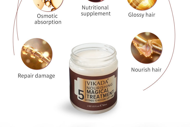 Deep Moisturizing Hair Mask Soft Hair Conditioner Hair Care-zoom-