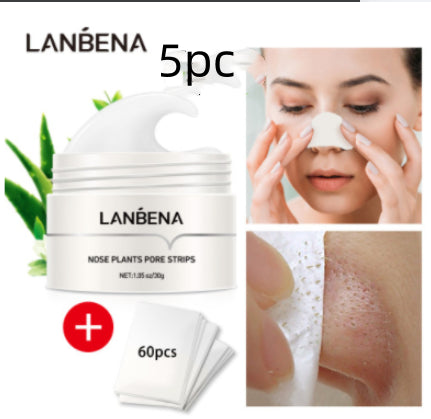 Blackhead Nasal Membrane Sucking Blackhead Tearing To Remove Acne-zoom-