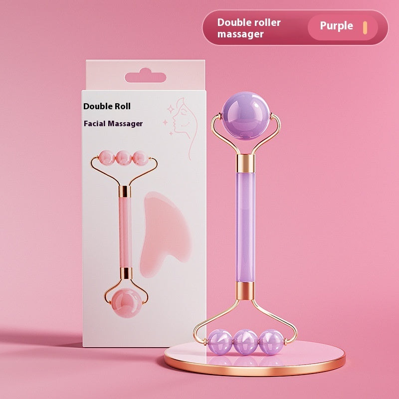 Facial Eye Scraping Massage Jade Roller-zoom-
