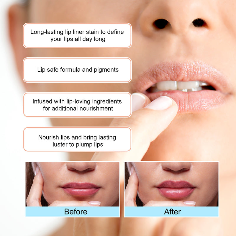 Stripping Lip Liner Outline Waterproof-zoom-