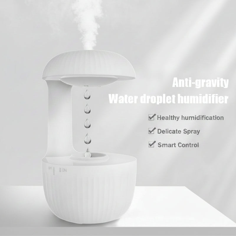 Anti-gravity Air Humidifier Mute Countercurrent Humidifier Levitating Water Drops Cool Mist Maker Fogger Relieve Fatigue-zoom-