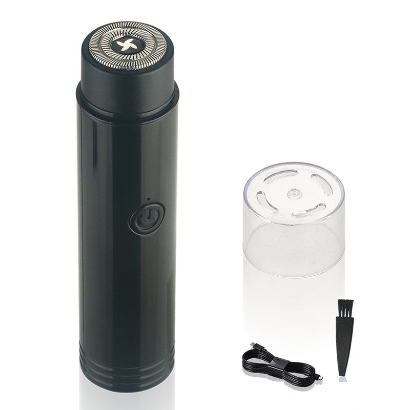 Mini Electric Shaver Portable Car Rechargeable Shaver-zoom-