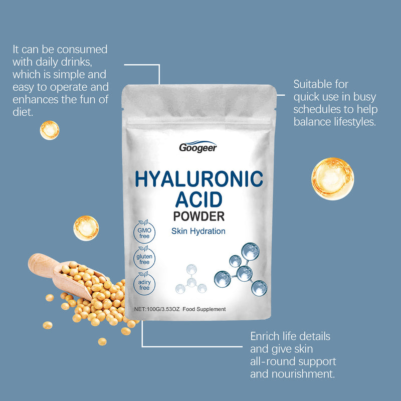 Googeer Hyaluronic Acid Protein Powder Body Treatment-zoom-