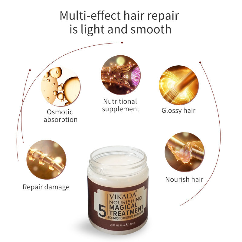 Deep Moisturizing Hair Mask Soft Hair Conditioner Hair Care-zoom-
