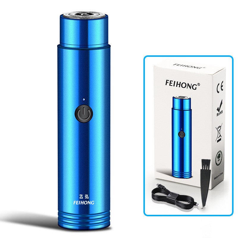 Mini Electric Shaver Portable Car Rechargeable Shaver-zoom-