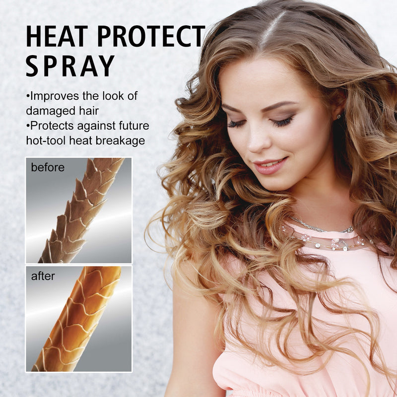 Hair Heat Insulation Protection Spray Curly Hair-zoom-