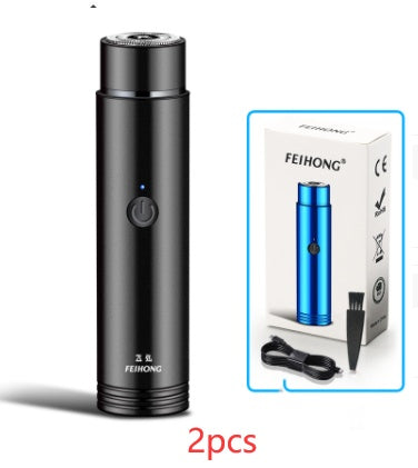Mini Electric Shaver Portable Car Rechargeable Shaver-zoom-