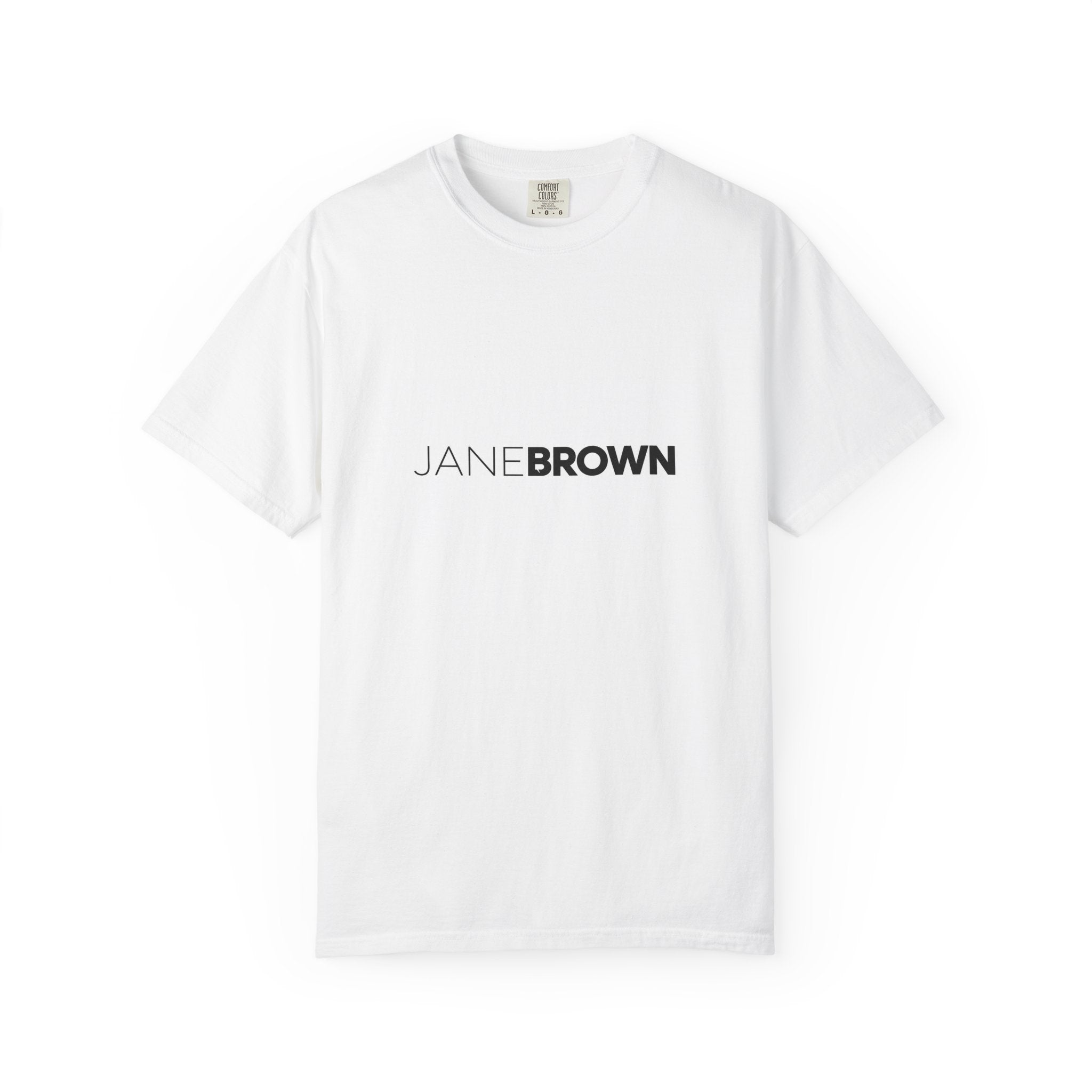 JaneBrown Logo T-Shirt — Minimalist Brand Tee-zoom-1
