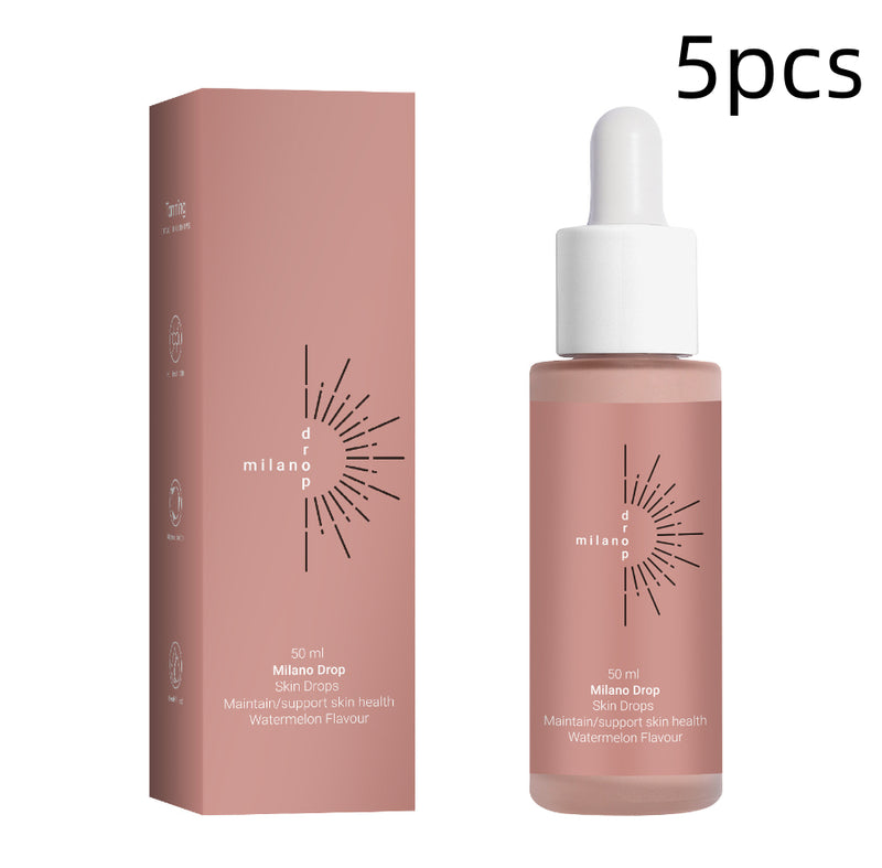 Tanning Face Serum Face Body Tanning Bed Outdoor Fine Line Repair Skin Serum Dark Bronzer Self Tanning Serum Drops-zoom-