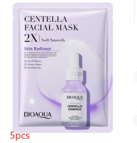 Collagen Face Mask Moisturizing Firming Face Sheet Mask Hyaluronic Acid Facial Masks Beauty Skin Care Gel Skin Care-zoom-