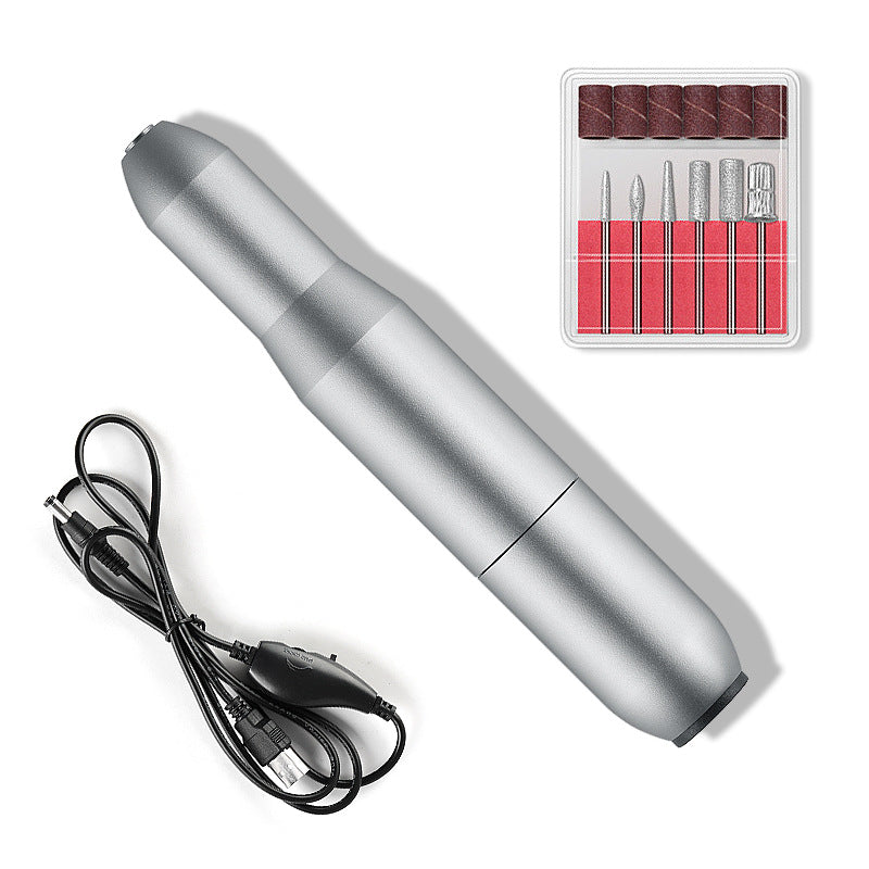 Electric Nail Drill Machine Manicure Machine Set USB Charging Mill Cutter For Manicure Nail File Pedicure Tool Nail Drill Set-zoom-