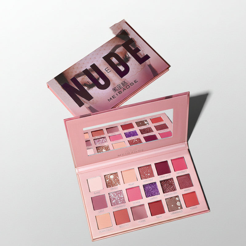 18-color Domestic Desert Rose Eyeshadow Palette Earth Color-zoom-