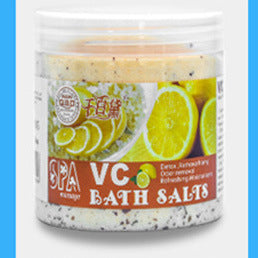 Rose Milk Petals Bath Salts Cleansing Exfoliating-zoom-