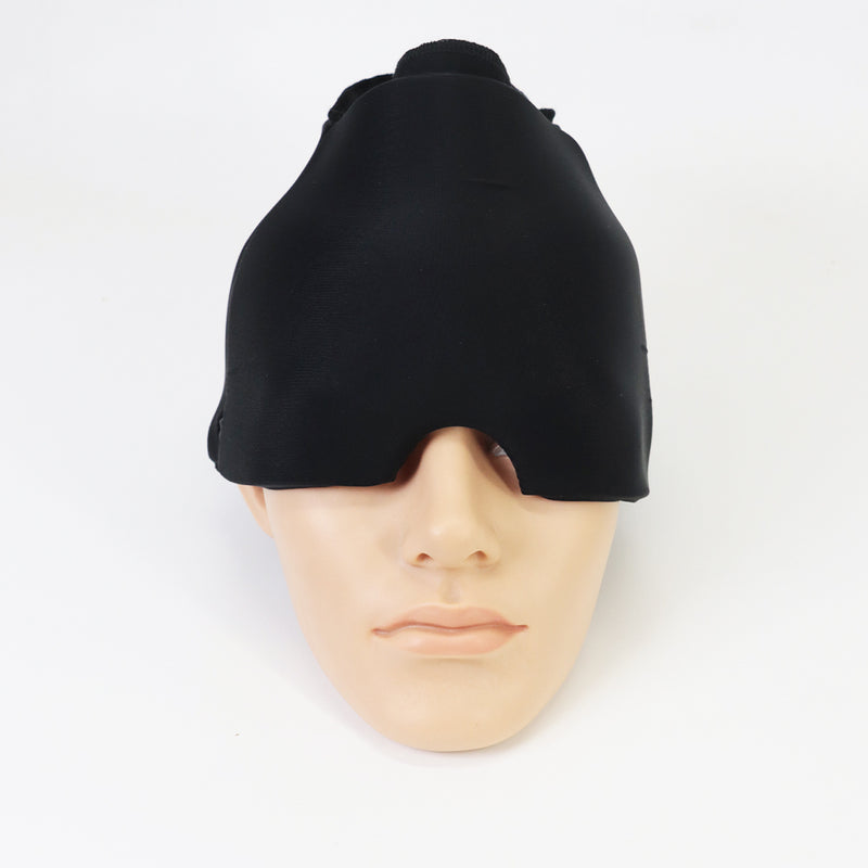 Migraine Relief Hat Cold Therapy Migraine Relief Products Comfortable Head Wrap Ice Pack Eye Mask For Puffy Eyes-zoom-