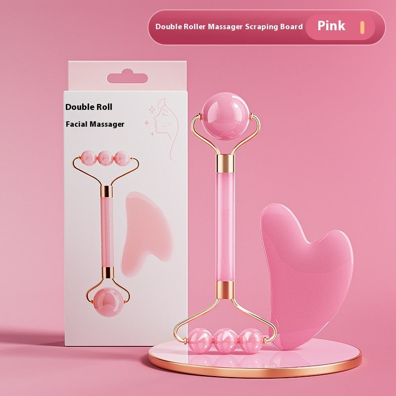 Facial Eye Scraping Massage Jade Roller-zoom-