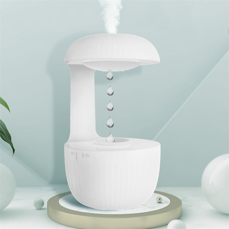 Anti-gravity Air Humidifier Mute Countercurrent Humidifier Levitating Water Drops Cool Mist Maker Fogger Relieve Fatigue-zoom-