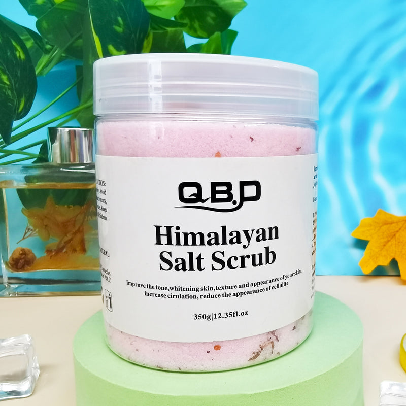 Rose Milk Petals Bath Salts Cleansing Exfoliating-zoom-