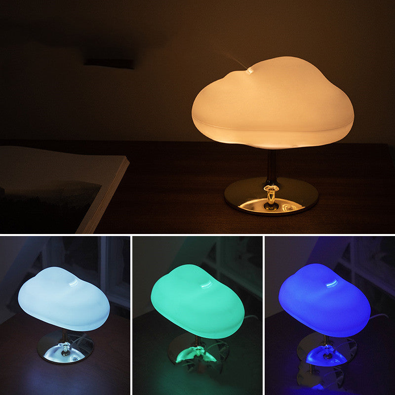 Cloud-Shaped Colorful Atmosphere Light Humidifier Household Silent Bedroom Pregnant Women And Babies Can Use Aroma Diffuser-zoom-